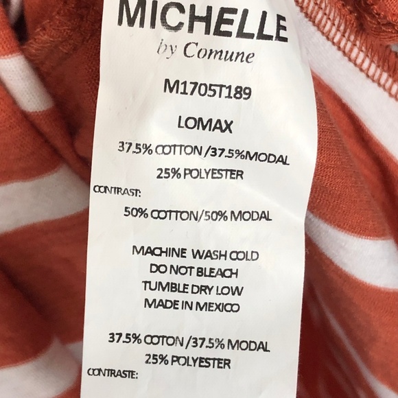 Michelle by Comune Stripe Surplice Tank - Picture 8 of 8